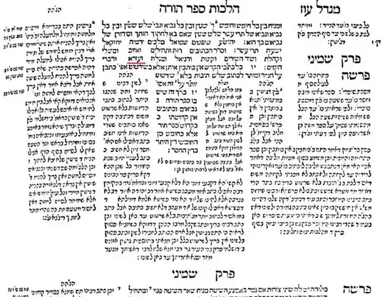 Image of page of Mishneh Torah