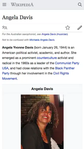 Lead paragraph appears before infobox providing background and context