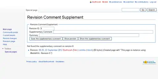 show data of revision 8.