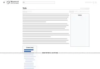 Showing the table of contents inline, as it is in Legacy Vector