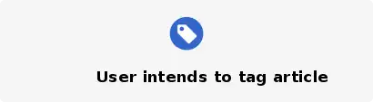 A workflow intent of tagging