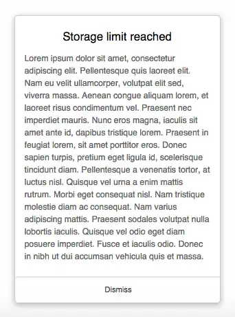An example of a MessageDialog