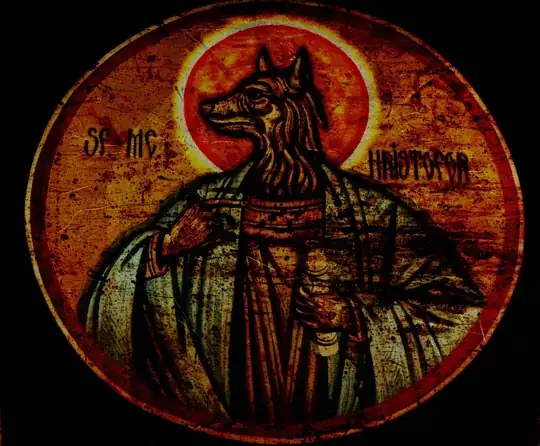 St Christopher Cynocephalus