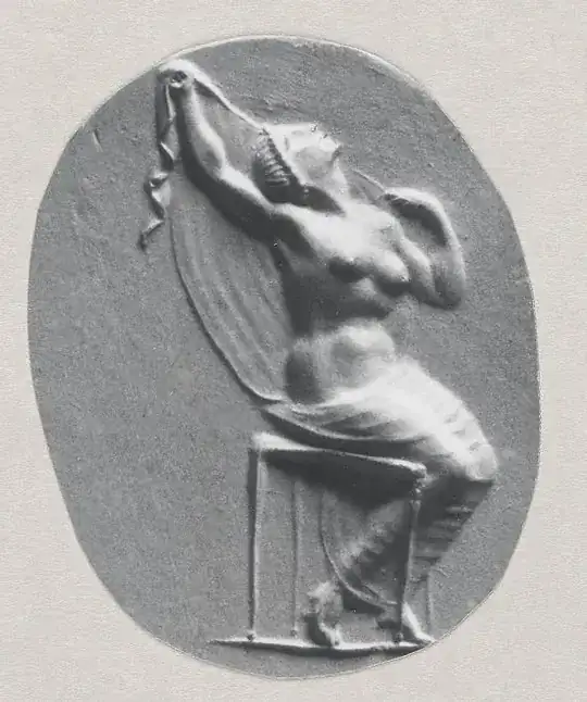 Danae intaglio