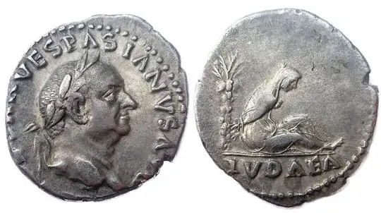 Vespasian denarius