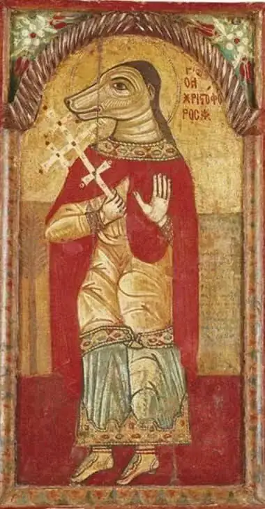 St Christopher Dog-Head