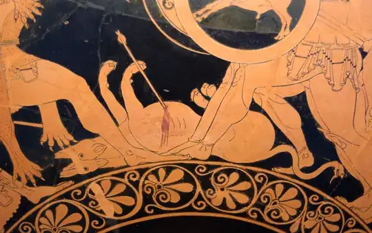 Euphronius' Orthrus dead