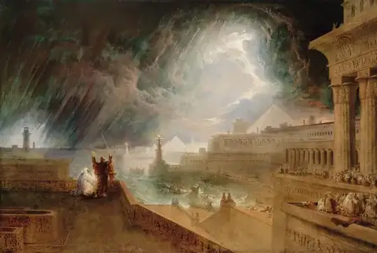 "The Seventh Plague," by John Martin (1823)