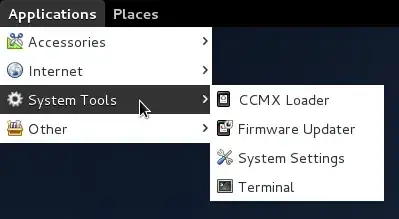 Applications Menu