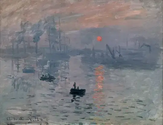 Image Impression, soleil levant