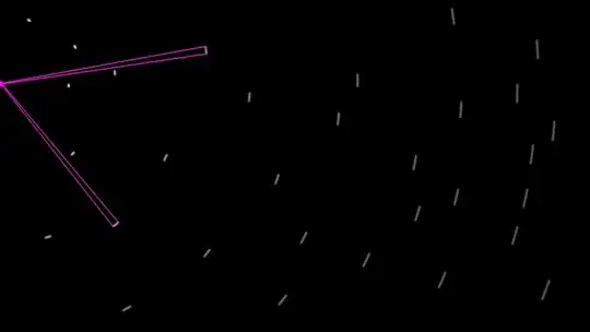 fake stars with radial motion blur