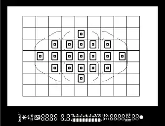 Canon EOS 7D AF array