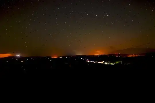 same scene with Ursa Major