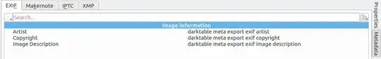 digikam metadata tab