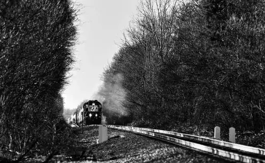 High contrast B&W
