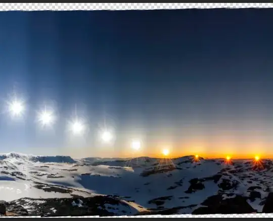 Linear gradient blending