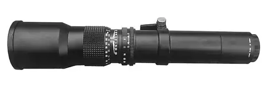 Tele lens without telephoto group