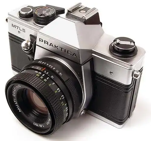 My first real camera was Zenith EM