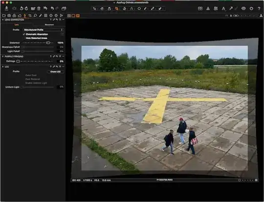 Crop + Distortion