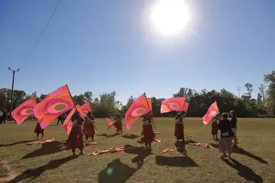 Backlight with sun