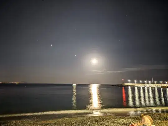 Taken by Parrot gcam in astro mode with a redmi note 8t smartphone, compressed