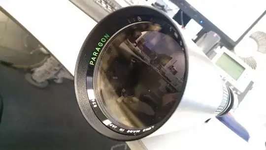 Lens front