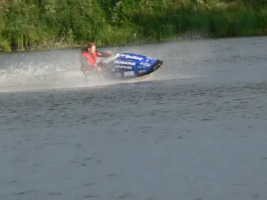 jet-skiing