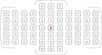 Group H AF array with older firmware: One cross-type point