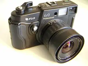 photo of Fuji GW690 camera