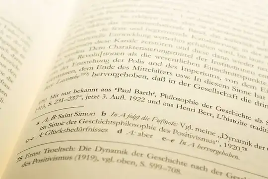 Critical edition typesetting
