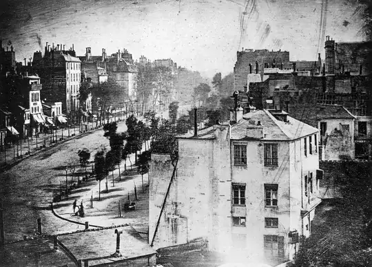 First photo of human being