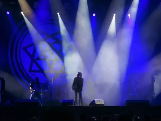 Ville Valo at Ruisrock festival 2013