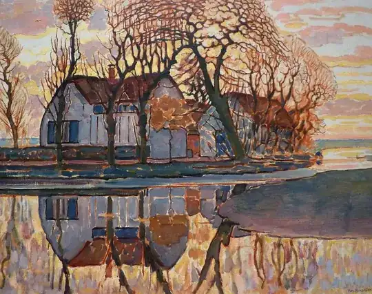 Farm Near Duivendrecht, 1916