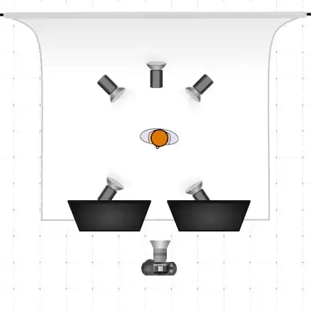 A possible example of light diagram
