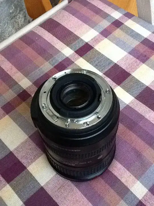 lens with mount ring