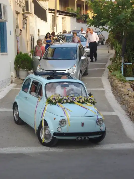 bridal Fiat 500