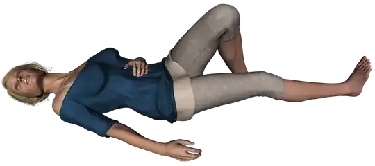 half crunch pose example