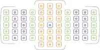 Group B AF array: 61 points, 41 cross-type, 1 dual cross-type