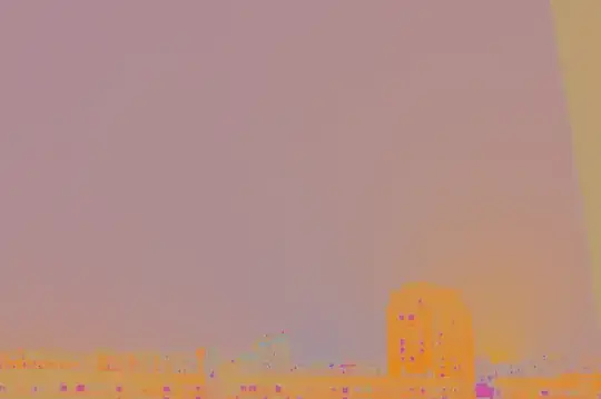 30 second exposure, normalized colors