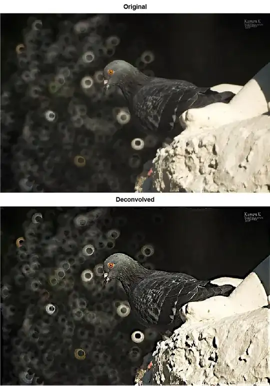 Pigeon deconvolved