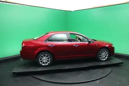 Green Screen Red Car