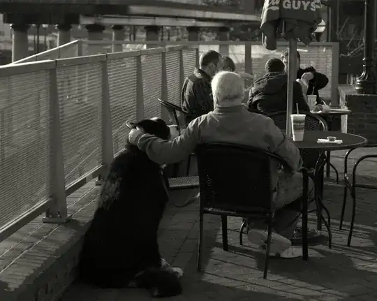 50mm 1.8 on a D200 guy and his buddy
