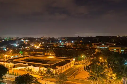 13-second exposure