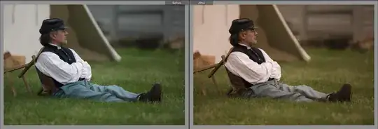 Before/After split-toning & desaturation