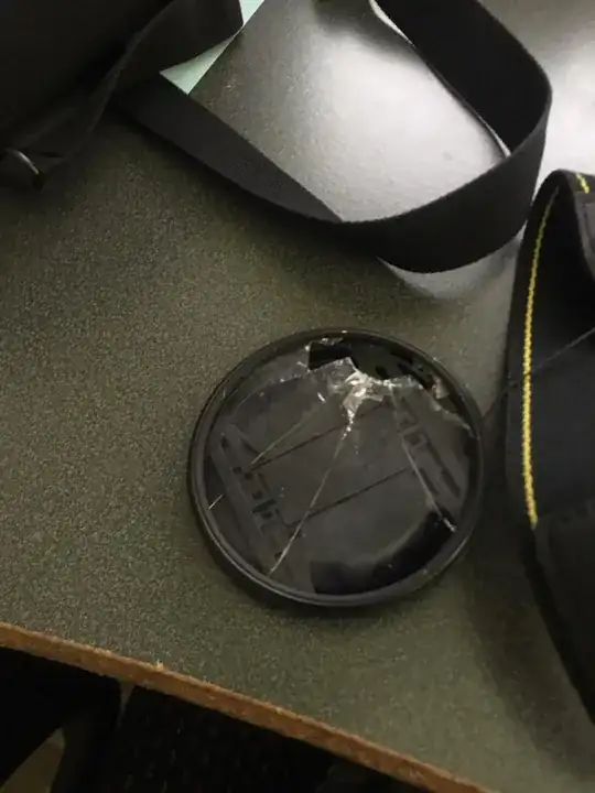 broken lens