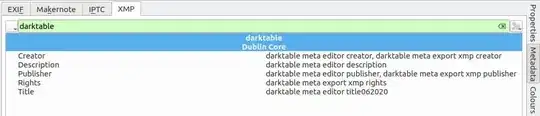 digikam metadata tab