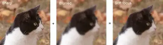 Sharp + Blurred = Soft focus