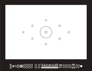 Canon EOS 60D AF array