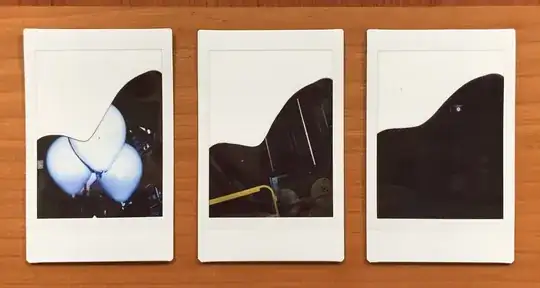 Instax Mini splotchy exposure