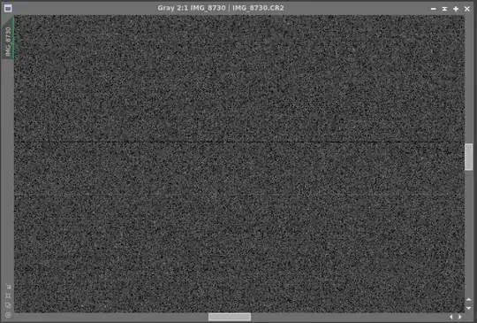 PWM switching in close proximity to the camera - bias frame 1/4000sec